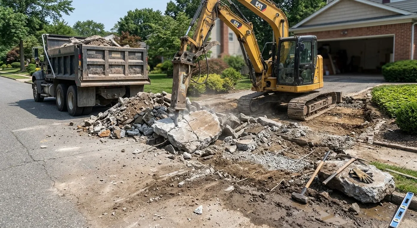 Concrete Demolition and Removal in New Orleans, LA